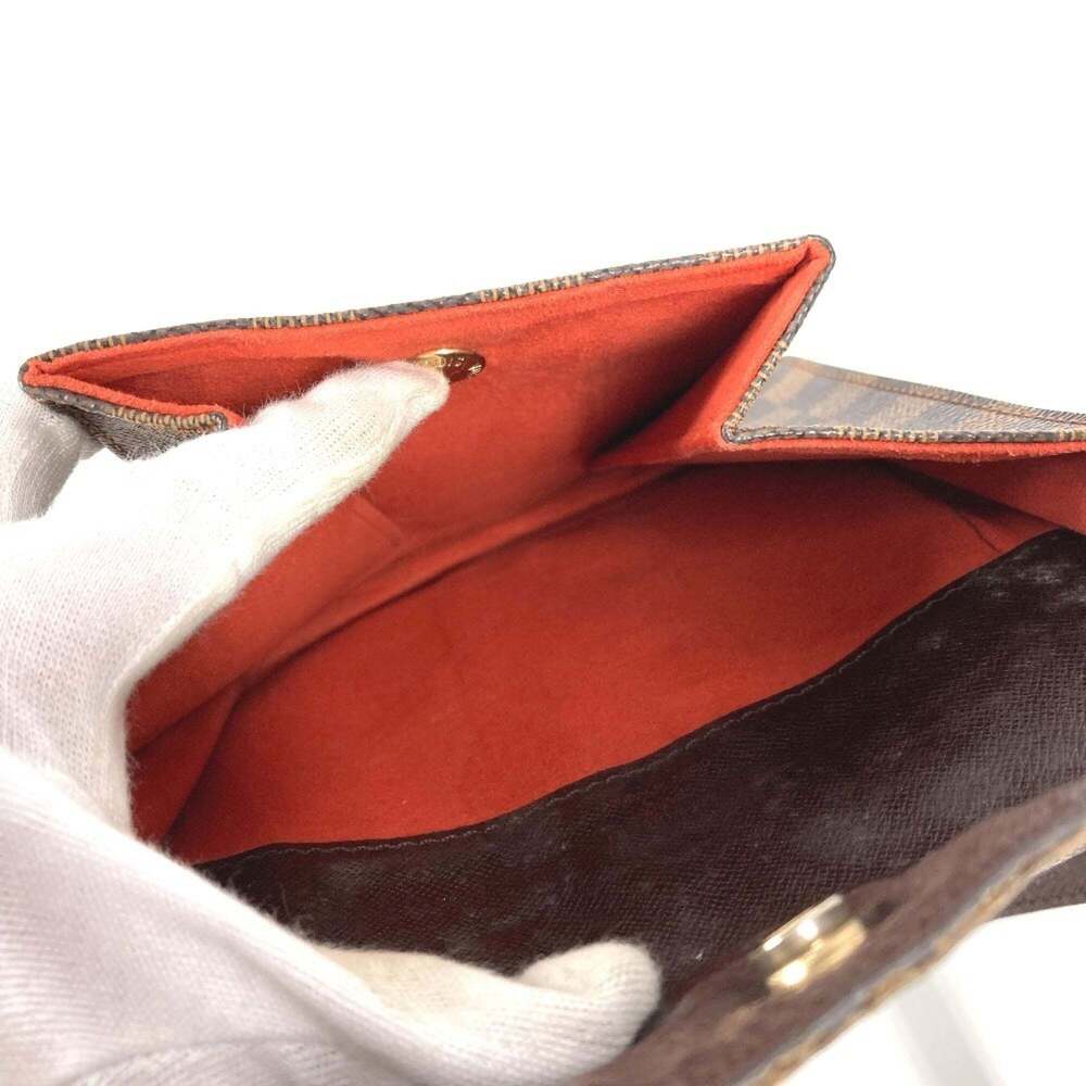 LOUIS VUITTON Authentic Brown Damier Canvas Pochette Shoulder Bag - Picture 12 of 16